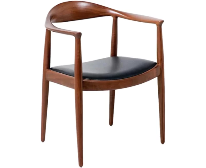 WOODEN BISTRO CHAIR- BROWN
